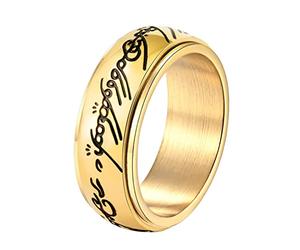 Anillo de poder para hombres y mujeres del Señor de los Anillos, Metal, no conocido
