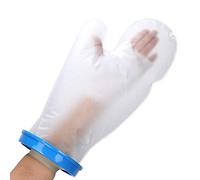 Anillo de PP azul de Kuuleyn, manga de brazo de baño para adultos, cubierta protectora SL H2100 54.5 cm con protector de seguridad de ducha de sello de silicona súper elástica