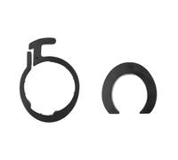 Anillo De Protección Plegable Vástago De Tubo Delantero Circular De Seguro Compatible Con Ninebot F20 F25 F30 Scooter Eléctrico Accesorio De Hebilla De Anillo De Protección Con Cierre(1set)