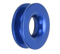 Anillo de Recuperación de Cabrestante, Anillo de Recuperación de Arranque de Cabrestante de Aluminio de 41000 LB para Grillete Suave de 7/16 Pulg. 1/2 Pulg. con Cuerda de 3/16 Pulg. 1/4 Pulg.(Azul)