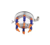 Anillo de refrigeración del husillo Adecuado for tubo de refrigerante líquido, boquillas de tubo, anillo de pulverización for Motor de husillo, enrutador Cnc(75mm)