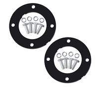 Anillo de refuerzo de eje de cubierta de cortacésped con pernos para Jo-hn | Cortacésped D110 D120 D130 D140 D160 L100 L110 L120 L130 LA105 LA165 X110 X120 X140, placa de acero de 0.2 pulgadas, 2 juegos