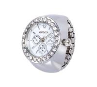 Anillo de reloj de dedo - Anillo de reloj vintage, Relojes de anillo para mujer | Reloj analógico Vintage, reloj de anillo para hombre, anillo analógico de visualización precisa para hombres y
