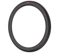 Anillo de repuesto para bisel metálico de Xiaomi Watch S4, color negro y rojo