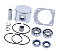 Anillo de retén de aceite for pistón de motosierra de 48 mm, pasador de 12 mm, junta tórica, accesorios for cojinete de cigüeñal compatibles con H61 503539002