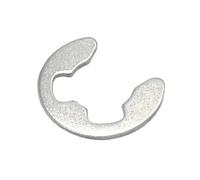 Anillo de retención tipo E 100 unids/lote M304 M1.5/2/2.5/3/4/5/6/7/8/9/10 Clip E de acero inoxidable A2/anillo retención Circlips(M2)