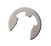 Anillo de retención tipo E 65 Clip en E de acero M1.2 .5 M2 Circlips M3-M24(N,M2.5(100Pcs))