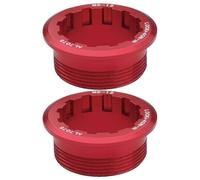 Anillo de seguridad de cassette, caja de anillo de seguridad, cubierta de bloqueo para volante de motocicleta, 12 velocidades, juego de 2 anillos de seguridad de aleación de aluminio para volante