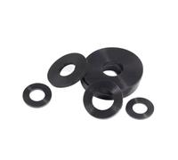 Anillo de sellado de aislamiento negro Junta de arandela plana de goma M3 M12 M13 M14 M15 M16 M17 M18 M19 M20 M25 M32 M42 Mejoras for el hogar(18x36x2mm(10pcs))