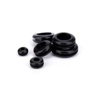 Anillo de sellado de goma de 20 piezas de espesor, junta de ojal de sellado de aceite para proteger el Cable, anillo de protección de orificio, Hardware de arandela de cuña (Size : 30MM)