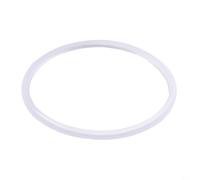 Anillo de sellado de goma de silicona transparente de repuesto para tapa de olla a presión de aleación de aluminio de 18-32 cm, resistente al calor, anillo de sellado de alta elasticidad para una