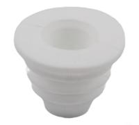 Anillo de sellado de goma para Ecovacs para Deebot para T10 para Omni X1 para Turbo N9 Plus para aspiradora robot T20 Agua limpia y tanque de aguas residuales Junta de manguera Color blanco Opciones