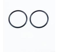 Anillo de sellado de horquilla de bicicleta de silicona de alta calidad de 32 mm y 34 mm ID para Fox para Rockshox para Manitou, suspensión delantera, protección contra el polvo, paquete de 2, negro