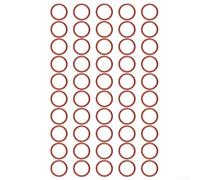 Anillo de sellado de silicona para máquinas de café Breville, For-Jura, For-DeLonghi, para máquinas de café Senseo For-Nespresso, repuesto de junta tórica resistente al calor