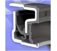 Anillo de sellado del cigüeñal FPM (caucho fluroado) 12019863B CORTECO para FIAT