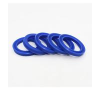 Anillo de sellado del eje, Sello Hidráulico De Eje Radial ID 4-85 Mm Vástago Pistón Un Solo Labio Taza En Forma U Aceite 5 Piezas Arandela(UHS 50x60x6 (5Pcs))