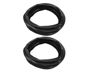 Anillo de Sellado del Lecho de Champú, Goma Negra Ajustable | Lavacabezas Peluqueria Profesional, Junta para Lavabo Cerámico, Repuesto Resistente, Mantenimiento sin Herramientas