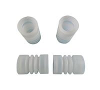 Anillo De Sellado Elástico For Eje Mezclador, Repuestos For Máquinas De Helado Suave, Funda Corrugada Blanca, Accesorios (4 Unidades)