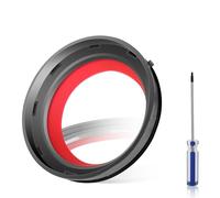 Anillo de Sellado Fijo Superior, Anillo de Sellado Fijo Superior de Cubo de Polvo para Dyson V11 Aspiradora, con Destornillador,Partes de Reparación de Aspiradoras Accesorios