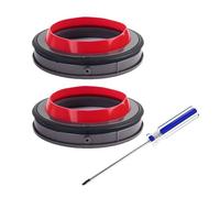 Anillo De Sellado Fijo Superior del Depósito De Polvo Compatible con Aspiradoras Dyson V12, V10 Slim Y SV18 - Accesorio De Repuesto(2pc with Tool)