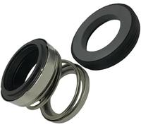 Anillo de sellado mecánico, sello eje bomba agua, 1 pieza ligero for, con resorte bobina simple 10-60 mm, serie EA560A(12 * 26MM)