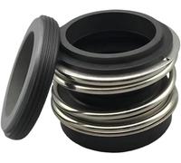 Anillo de sellado mecánico, sello eje bomba agua, 1 pieza MG12 18/19/20/22/24-90 mm, resorte bobina simple(25MM)