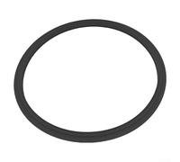 Anillo de sellado para Monsieur Cuisine Connect para trend Smart, tapa de silicona, tapa de silicona, resistente al calor, elástica, repuesto para robot de cocina, sellado negro, 17 x 17 cm