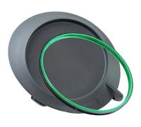 Anillo de sellado para Thermomix para tapa TM31, nailon y silicona, junta de repuesto verde, fácil montaje, accesorio para robot de cocina (tapa + anillo de sellado)