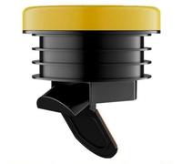 Anillo de sellado para WC, brida de inodoro gruesa a prueba de olores a prueba de fugas con válvula antirreflujo, accesorios de instalación de base de repuesto (negro)