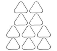 Anillo de sellado triangular de metal de repuesto para lavadoras a presión Karcher K2 K3 K4 modelos basados en especificaciones OEM 9.081-422.0 para resistencia a fugas (10 piezas)