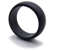 Anillo de silicona boda y regalo bolsa - En 4 colores - Fitness y Seguridad en el trabajo de la banda de Cloverring - Nunca pierda ni raye anillo original, mantenerse a salvo en el trabajo y durante la práctica deportiva o en el gimnasio!