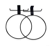 Anillo de soporte para plantas, soporte plegable montado en la pared para macetas, almacenamiento de alimentación de animales, decoración de balcón