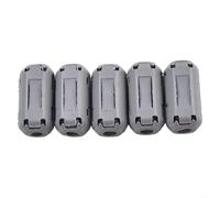 Anillo de supresión con diámetro interior de 5 mm para cables USB FireWire de audio, video y línea eléctrica en dispositivos electrónicos (5 piezas)