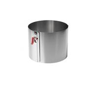 Anillo De Tarta Desmontable De Acero Inoxidable Ø 17-30 Cm H 15 Cm - Eva