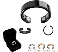 Anillo de terapia magnética para mejorar la calidad del sueño, Resina, No.