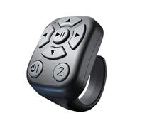 Anillo de volteo de página teledirigido, control remoto de grabación de video de cámara, clicker de presentación con control remoto | Control de desplazamiento con punta del dedo para fotos, video