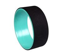 anillo de yoga, Círculos de yoga, pilates, gimnasia, ejercicio, fitness, estiramiento espalda, rodillo, aro, rueda, accesorio equilibrio, círculos, postura Dharma(Black)
