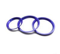 Anillo decorativo de perilla de CA de ajuste personalizado para Forester 2019 2024, 2018 2023, 2018 2023, mejora el estilo interior sin esfuerzo (azul)