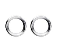 Anillo decorativo for luz antiniebla delantera de coche, compatible con Jeep Renegade, accesorios exteriores.(Chrome)