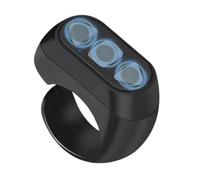 Anillo deslizante, anillo deslizante,Desplazamiento de 3 botones | Clicker girapagina inteligente recargable para la grabación de vídeo de la cámara, mando a distancia inalámbrico con la punta de los