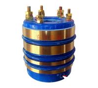 Anillo deslizante conductor del colector 20/25/30 * 60 70/75 alto cepillo de cobre carbono 6 12 20 conjunto completo 4 marco carretera(Slip ring 25 * 55 * 58)