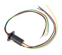 Anillo deslizante conductor MW1420, 4 anillos, 20A, 0~600VAC / VDC, IP51, alta durabilidad y vida útil larga - ideal para aplicaciones industriales bajo condiciones variables