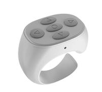Anillo Deslizante Control Remoto - Mando Remoto Inalámbrico para Grabar Videos con Cámara,Anillo Portátil para Ver Videos Cortos Tomar Fotos Y Redes Sociales