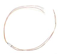 Anillo deslizante en miniatura de 6,5 mm OD 4 cables 1A junta giratoria eléctrica para transmisión de potencia de señal, diseño de cápsula compacta, automatización industrial