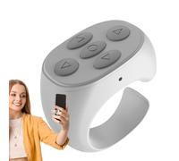 Anillo deslizante - Shutter remoto con cámara inalámbrica y clicker Turner | Control manos libres habilitado para fotografía, lectura de libros electrónicos, visión y presentaciones D