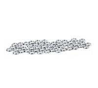 Anillo Dividido a presion, Conector senuelo, Cebo, Anillo Dividido Doble circulo, Aparejos de Pesca, Kit Surtido de Anillos divididos Pesca, Acero Inoxidable Resistente para senuelos(5#-50 pcs)