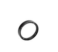 Anillo dosificador de café de 51 mm, 53 mm y 58 mm. Embudo magnético compatible con cafeteras Delonghi y Breville Sage. Accesorios for cafeteras espresso. Herramienta de barista.(Black 58MM)