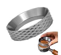 Anillo dosificador para espresso, embudo dosificador para café, anillo dosificador magnético de aleación de aluminio, para cafeteras con recogida cuantitativa de polvo, embudo himno
