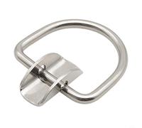 Anillo en D 316 SS diseñado para montaje lateral para tanques de buceo, proporcionando un punto de anclaje robusto para líneas de buceo, carretes, pymes y equipos de descompresión (52 mm)