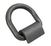 Anillo en D soldable, punto de elevación alta resistencia, anillo resistente, anclaje abatible soldado con lateral for camiones carga, vehículos recreativos, aplicaciones agrícolas y más(5/8 inch)